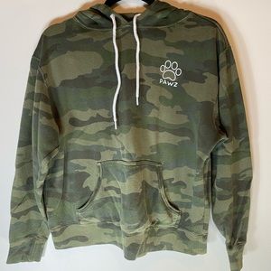 PAWZ Camo Hoodie